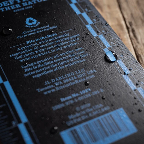 Rite In The Rain - 3 X 5 Notebook - Thin Blue Line 5 Rite In The Rain - 3 X 5 Notebook - Thin Blue Line - Bilde 3