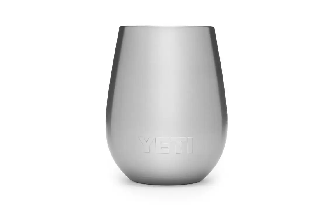 YETI - Rambler 10 Oz Wine Tumbler(with Lid), Stainless 3 YETI - Rambler 10 Oz Wine Tumbler(with Lid), Stainless