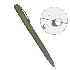 Rite In The Rain - All Weather Pen - Clicker - Metal - Olive Drab - Black Ink