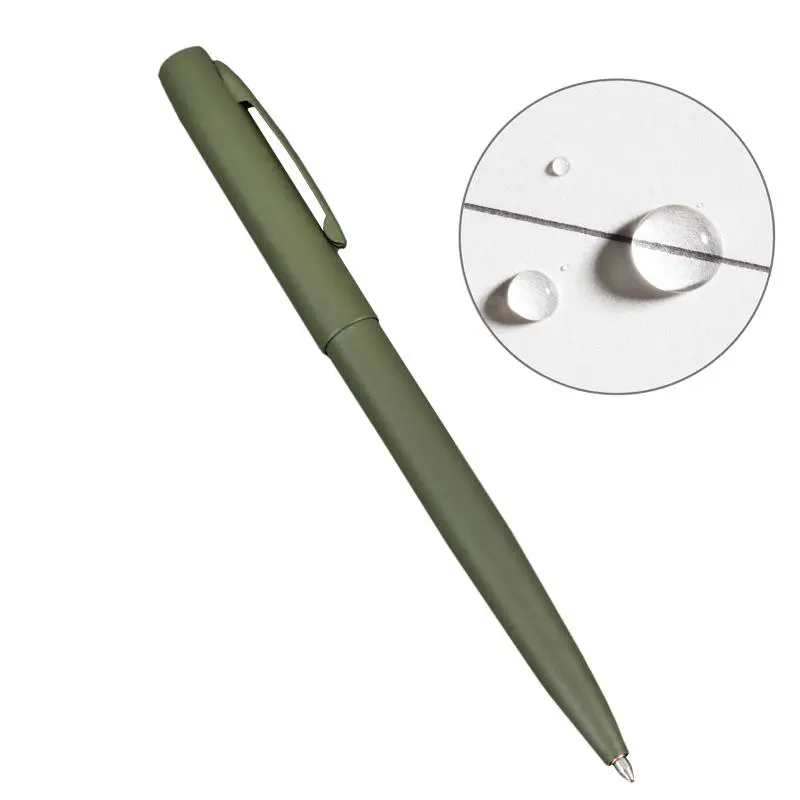 Rite In The Rain - All Weather Pen - Clicker - Metal - Olive Drab - Black Ink 2 Rite In The Rain - All Weather Pen - Clicker - Metal - Olive Drab - Black Ink
