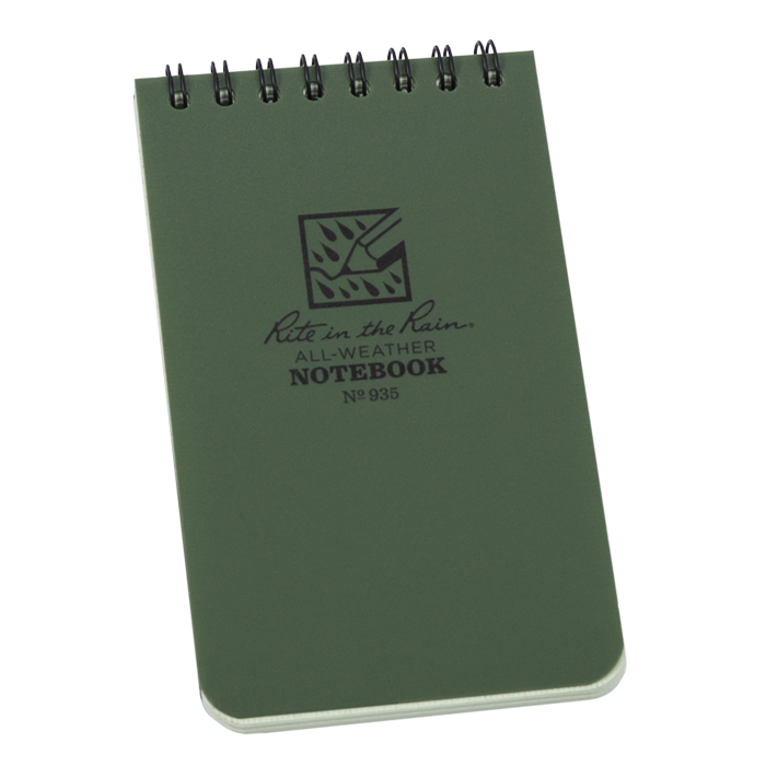 Rite In The Rain - 3X5 Kit, Green Book / Tan Cover 4 Rite In The Rain - 3X5 Kit, Green Book / Tan Cover - Bilde 2