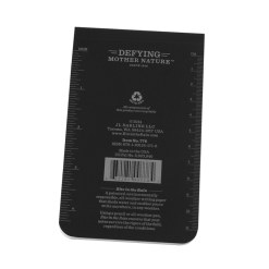 Rite In The Rain - 3 X 5 ¼ TOP FIELD FLEX - BLACK -Sikkerhetsutstyr Salg 4b1638cfd70dc38043d356634519