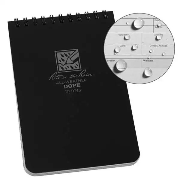 Rite In The Rain - 4 X 6 Notebook - Dope 3 Rite In The Rain - 4 X 6 Notebook - Dope