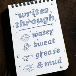 Rite In The Rain - All Weather Pen - Clicker - Plastic - Blue Ink -Sikkerhetsutstyr Salg 93b feat3