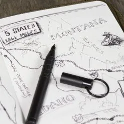 RITE IN THE RAIN - ALL WEATHER PEN - TREKKER - METAL - BLACK INK 9 RITE IN THE RAIN - ALL WEATHER PEN - TREKKER - METAL - BLACK INK -Sikkerhetsutstyr Salg 98 feat1