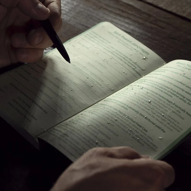 Rite In The Rain - Field Book Kit - Green Book / Tan Cover 5 Rite In The Rain - Field Book Kit - Green Book / Tan Cover - Bilde 3