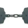 Peerless - Handcuffs, Chained, Black -Sikkerhetsutstyr Salg M701B