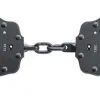 Peerless - Superlite Handcuffs, Chained Black -Sikkerhetsutstyr Salg M730 No bkrd Shadow Black