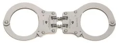 Peerless - Handcuffs, Hinged Nickel