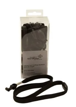 Cardkeep - Sikkerhetsbånd Med Breakaway, Sort 10pk