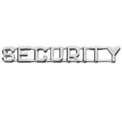 Pin "SECURITY" (50x7mm) 2-pk