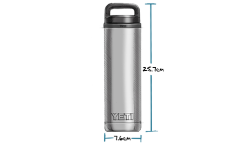 YETI - Rambler 18 Oz Bottle, Black 7 YETI - Rambler 18 Oz Bottle, Black - Bilde 5