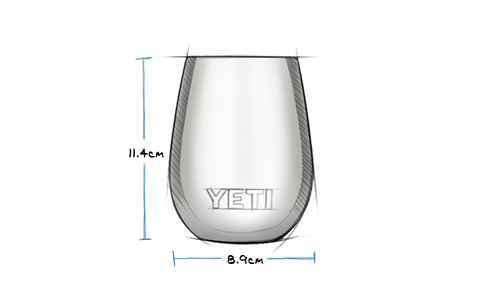 YETI - Rambler 10 Oz Wine Tumbler(with Lid), Stainless 7 YETI - Rambler 10 Oz Wine Tumbler(with Lid), Stainless - Bilde 5