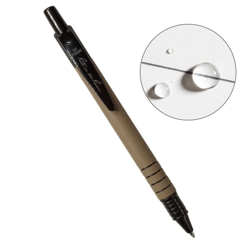 Rite In The Rain - Durable Clicker Pen FDE, Black Ink 3 Rite In The Rain - Durable Clicker Pen FDE, Black Ink