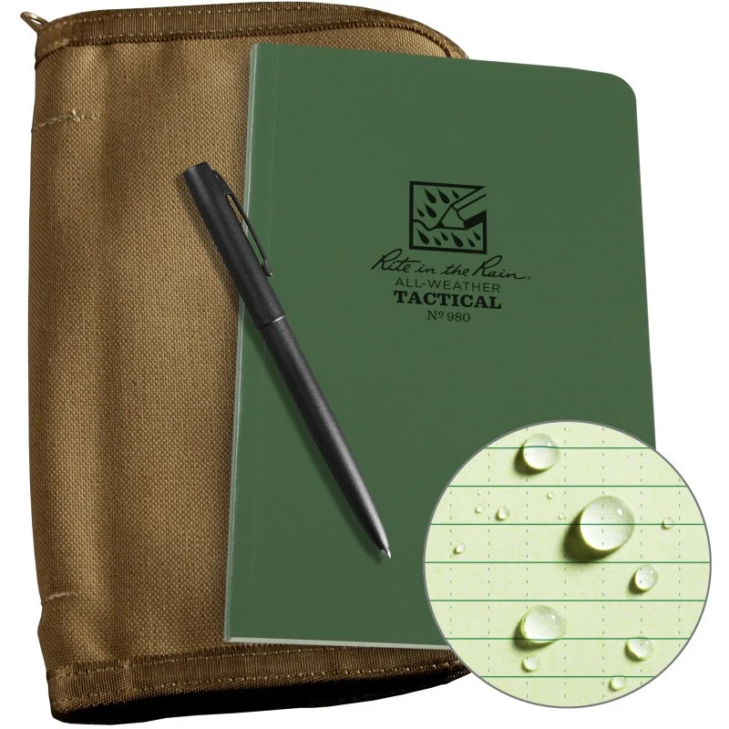 Rite In The Rain - Field Book Kit - Green Book / Tan Cover 3 Rite In The Rain - Field Book Kit - Green Book / Tan Cover