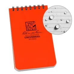 Rite In The Rain - 3 X 5 NOTEBOOK Orange