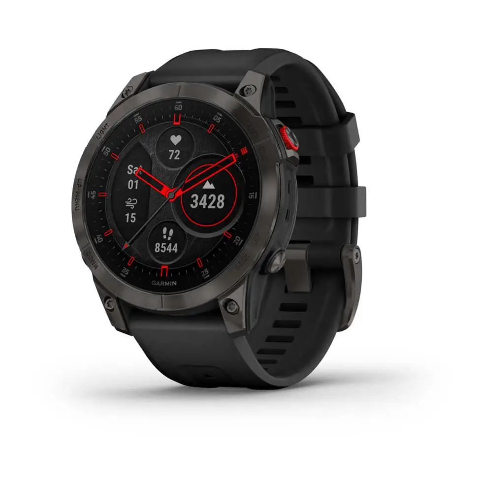 Garmin - EPIX Gen 2, Sapphire, Black Titanium, Black 3 Garmin - EPIX Gen 2, Sapphire, Black Titanium, Black