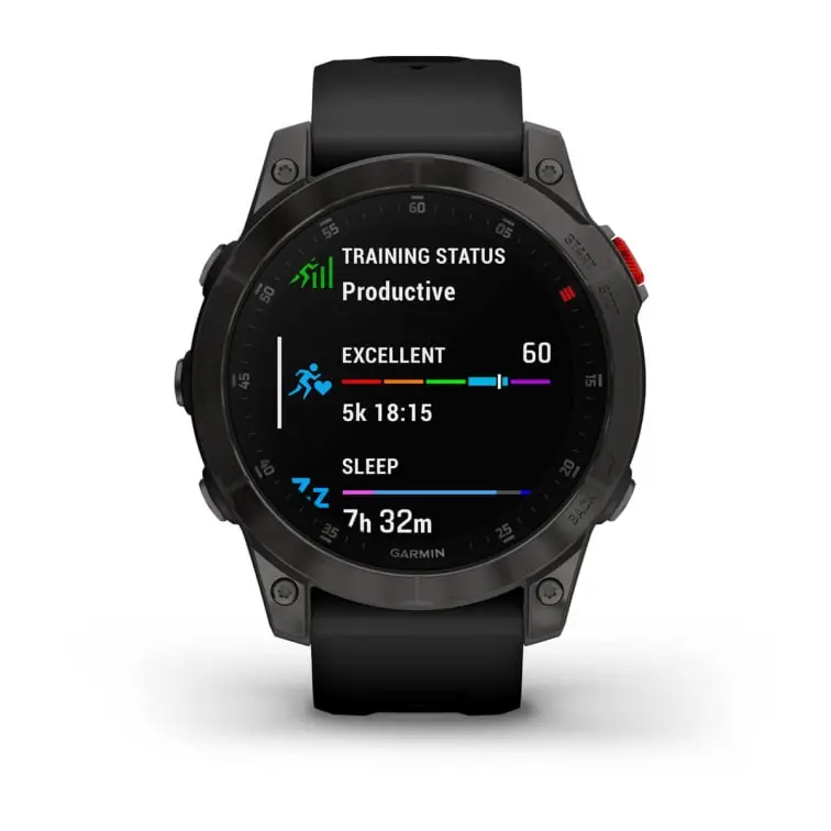 Garmin - EPIX Gen 2, Sapphire, Black Titanium, Black 4 Garmin - EPIX Gen 2, Sapphire, Black Titanium, Black - Bilde 2
