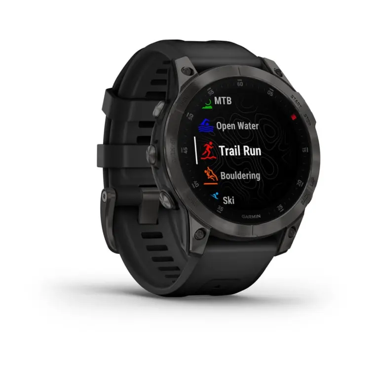 Garmin - EPIX Gen 2, Sapphire, Black Titanium, Black 5 Garmin - EPIX Gen 2, Sapphire, Black Titanium, Black - Bilde 3